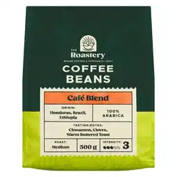 Pick n Pay Liquor The Roastery Cafe Blend Coffee Beans 500g offer