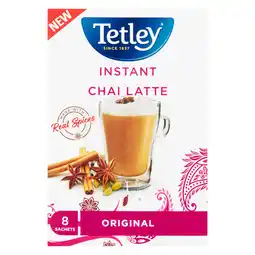 Pick n Pay Liquor Tetley Original Instant Chai Latte 8 Pack offer