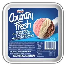 Pick n Pay Liquor Dairymaid Country Fresh Neapolitan Ice Cream 5L offer