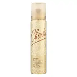 Pick n Pay Liquor Revlon Charlie Gold Perfume Body Spray 90ml offer