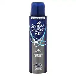 Pick n Pay Liquor Shower To Shower Men Intense Cool Deodorant 150ml offer