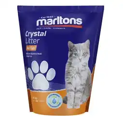 Pick n Pay Liquor Marltons Crystal Litter for Cats 1.8kg offer