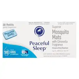 Pick n Pay Liquor Peaceful Sleep Mosquito Mats 48g offer