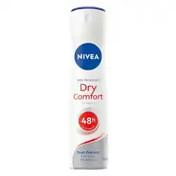 Pick n Pay Liquor Nivea Dry Confidence Deodorant Spray 150ml offer
