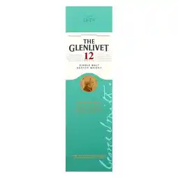 Pick n Pay Liquor The Glenlivet 12 Year Old Single Malt Scotch Whisky 750ml offer