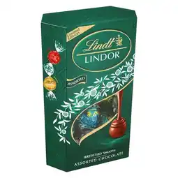 Pick n Pay Liquor Lindor Cornet Limited Edition Assorted Milk Chocolates 200g offer