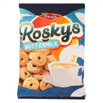 Pick n Pay Liquor Tasty Treats Roskys Buttermilk Biscuits 350g offer