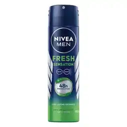 Pick n Pay Liquor Nivea For Men Fresh Anti Perspirant Body Spray 150ml offer