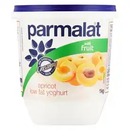 Pick n Pay Liquor Parmalat Medium Fat Apricot Yoghurt 1kg offer