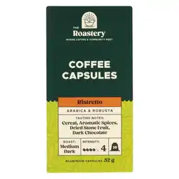 Pick n Pay Liquor The Roastery Ristretto Coffee Capsules 52g offer