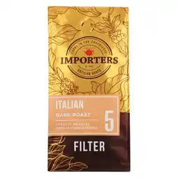 Pick n Pay Liquor Importers Italian Gound Filter Coffee 250g offer