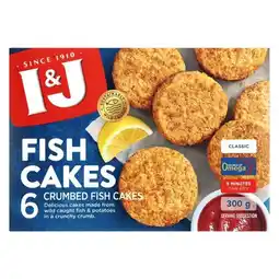 Pick n Pay Liquor I&J Fish Cakes 300g offer