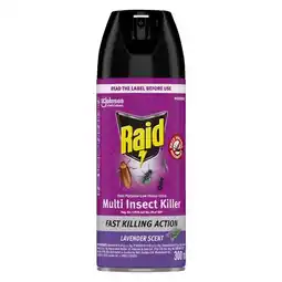 Pick n Pay Liquor Raid Dual Purpose Low Odour Insecticide 300ml offer