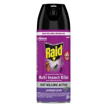 Pick n Pay Liquor Raid Dual Purpose Low Odour Insecticide 300ml offer