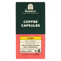 Pick n Pay Liquor The Roastery Lungo Coffee Capsules 52g offer