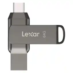 Pick n Pay Liquor Lexar D400 64GB 3.1 Dual C + A USB Flash Drive offer