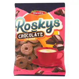 Pick n Pay Liquor Tasty Treats Roskys Chocolate Biscuits 350g offer