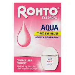 Pick n Pay Liquor Rohto Aqua Eye Drops 13ml offer