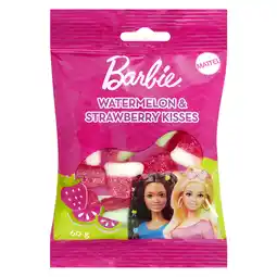 Pick n Pay Liquor Barbie Watermelon & Strawberry Kisses 60g offer