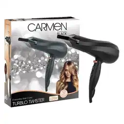 Pick n Pay Liquor Carmen Black Turbo Hairdryer 2200W offer
