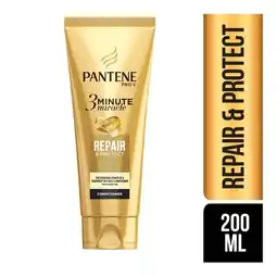 Pick n Pay Liquor Pantene 3Min Miracle Hair Conditioner Repair & Protect 200ml offer