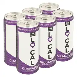 Pick n Pay Liquor Lo'Cal Granadilla Fruit Soda 6 x 300ml offer