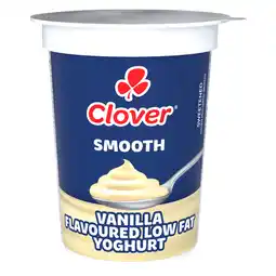 Pick n Pay Liquor Clover Classic Vanilla Flavoured Low Fat Dairy Snack 150g offer