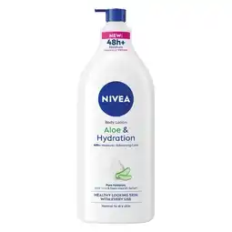 Pick n Pay Liquor Nivea Body Lotion Aloe & Hydration 625ml offer