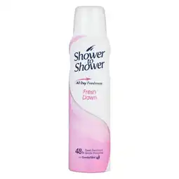 Pick n Pay Liquor Shower To Shower Fresh Dawn Deodorant 150ml offer