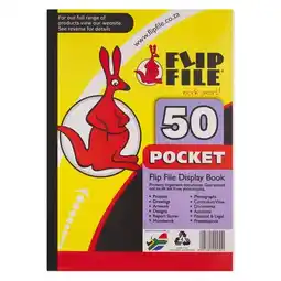 Pick n Pay Liquor Flip File Display Book A4 50 Pocket offer