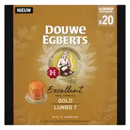 Pick n Pay Liquor Douwe Egberts Excellent Gold Lungo 7 Coffee Capsules 20 Pack offer