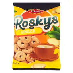 Pick n Pay Liquor Tasty Treats Roskys Ginger Biscuits 350g offer