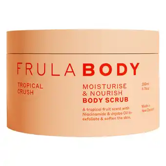 Pick n Pay Liquor Frula Body Tropical Crush Moisturise & Nourish Body Scrub 200ml offer