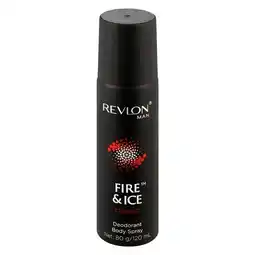 Pick n Pay Liquor Revlon Fire & Ice Deodorant for Him 120ml offer