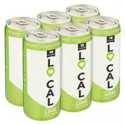 Pick n Pay Liquor Lo'Cal Lime Fruit Soda 6 x 300ml offer