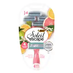 Pick n Pay Liquor Bic Soleil Escape Citrus Scented Blade Razor 4 Pack offer