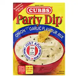 Pick n Pay Liquor Cubbs Bacon & Onion Party Dip 15g offer