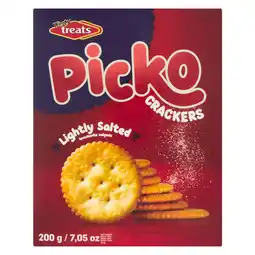 Pick n Pay Liquor Tasty Treats Lightly Salted Picko Crackers 200g offer