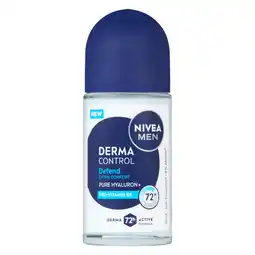 Pick n Pay Liquor Nivea Men Derma Control Defend Roll On 50ml offer