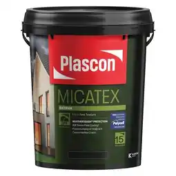 Pick n Pay Liquor Plascon Micatex Umgeni Sand Exterior Fine Textured Matt Paint 20L offer