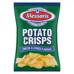 Pick n Pay Liquor Messaris Cream Cheese & Chives Flavour Potato Crisps 125g offer