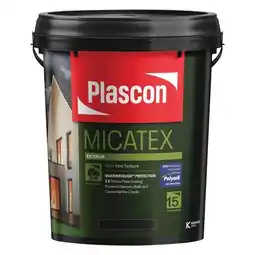Pick n Pay Liquor Plascon Micatex Matt Textured Exterior Paint Fever Tree 20L offer
