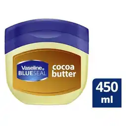Pick n Pay Liquor Vaseline Blue Seal Cocoa Butter Petroleum Jelly 450ml offer