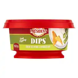 Pick n Pay Liquor President Green Jalapeno Dip 150g offer