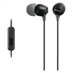 Pick n Pay Liquor Sony Black Earphone with Microphone Wired Ex15Ap offer