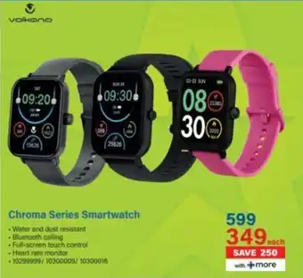 Incredible Connection Volkano Chroma Series Smartwatch offer