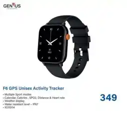 Incredible Connection GENIUS F6 GPS Unisex Activity Tracker offer