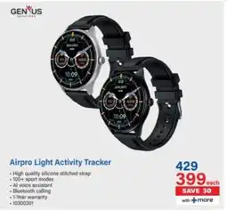 Incredible Connection GENIUS Airpro Light Activity Tracker offer