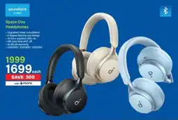 Incredible Connection Soundcore Space One Headphones offer
