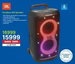 Incredible Connection JBL Partybox 520 Speaker offer
